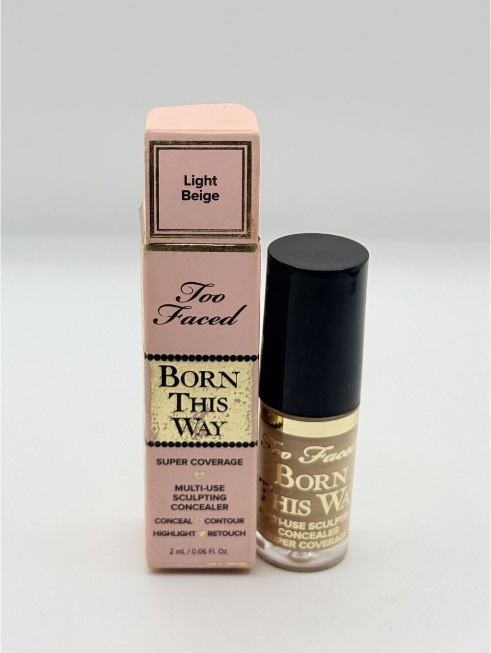 Too Faced Travel Size Born This Way Concealer Light Beige